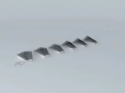 ROOF TRUSSES Free 3D model