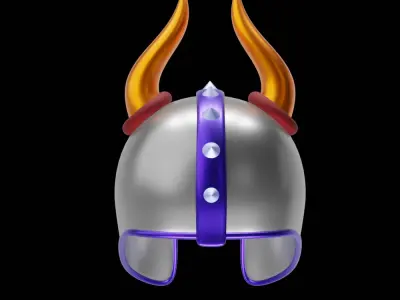 Warrior Helmet Free 3D model