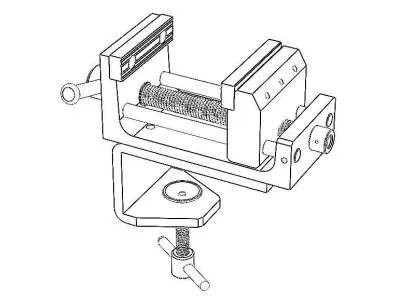 Centre Clamping Devices 3D model