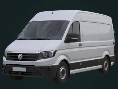 VW Crafter 2 Panel Van 3D model