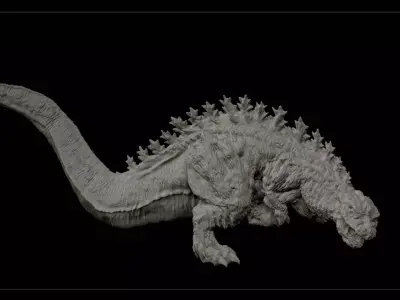 Shin Godzilla 2nd Form 3D print model
