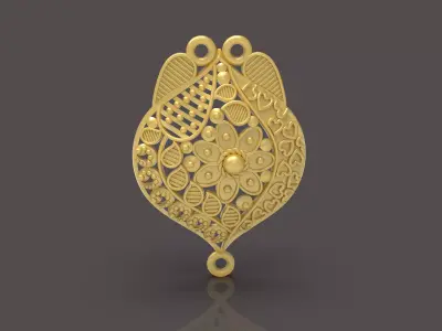 Designer Matt Pendant - 0095  3D print model