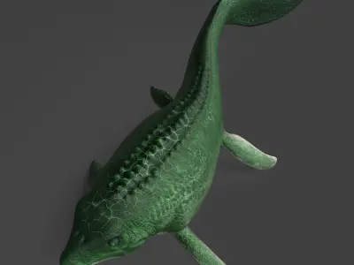 Dinosaur - Mosasaurus 3D model