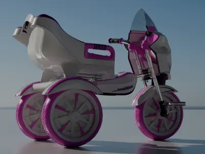 Baby Tri-Cycle 3D model