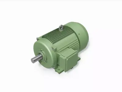 200L B3 Right IEC electric motor - 3D CAD model 3D model