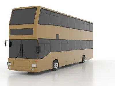 MAN 592 SD202 Low Low-poly 3D model