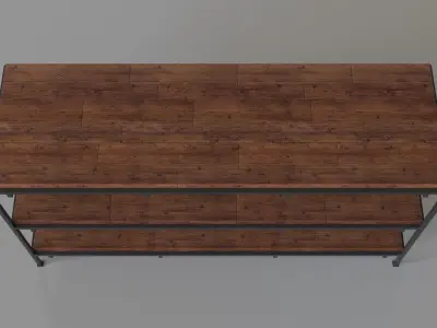 Barton 60  Media Console 3D model