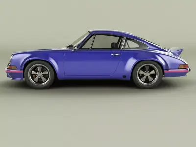 Porsche 911 RSR 3D model