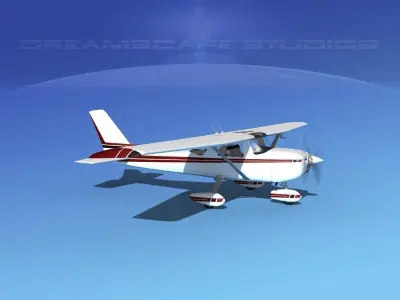 Cessna C152 Aerobat V05 3D model
