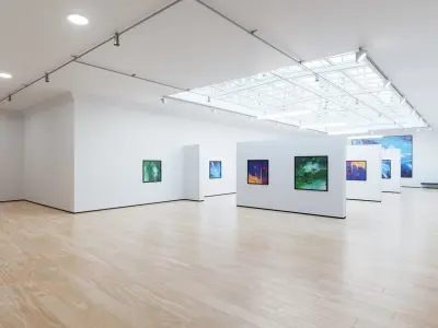 Art Museum Gallery Interior 4 3D model