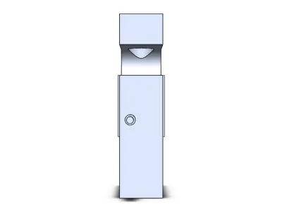 Load Cell Celula de Carga CKS 2000kgf 3D model