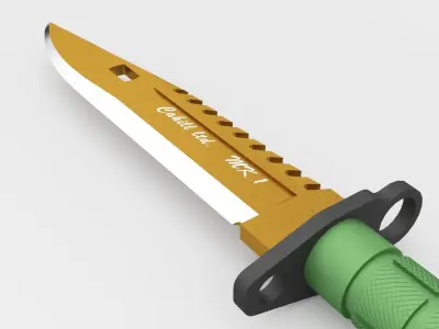 M9 Bayonet 3D model buy
