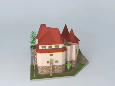 Another Old Castle Free 3D model
