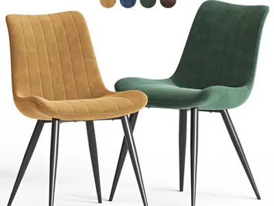 Leah Dining Chair 3D model