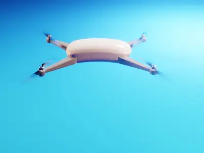 Dron Animation FREE Free 3D model