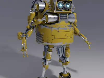 Little Robot 3D model buy