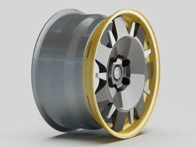 rims bean wheel auto moto garage tuning  3D model