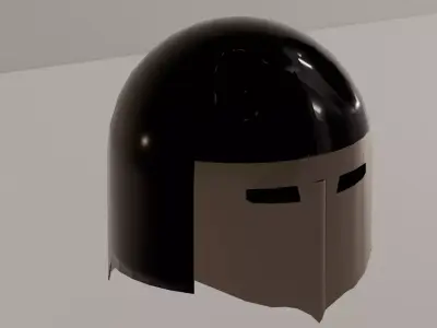medieval helmet kit kit capacetes medieval Low-poly 3D model