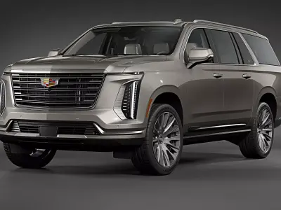 2025 Cadillac Escalade ESV Platinum 3D model