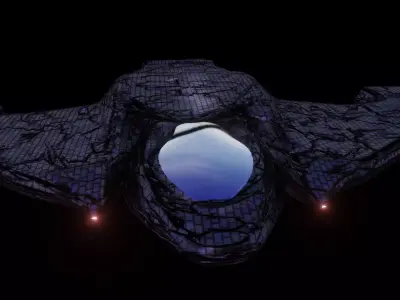 space fighter  Free 3D model