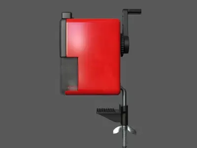 Table Sharpener 3D model Low-poly 3D model