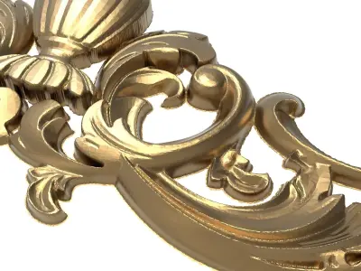  decorative pattern ready for 3D printing 3D model 490