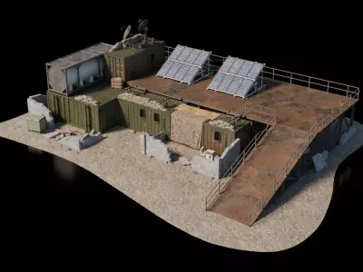 Warzone - Command Center 3D model
