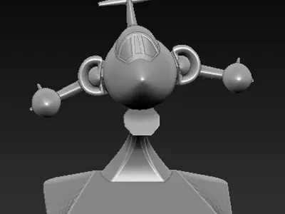 Airplane Toy 2 3D Model 3D model