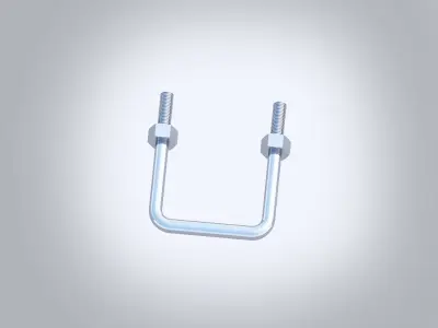 Ubolt Low-poly 3D model