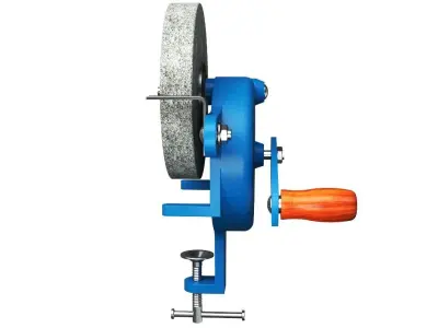 Manual Bench Grinder 3D model