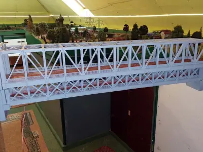 Bridge Entrance to Railway Model 1-87 FDM 3D print model