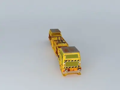 Eco Rail Track TAMPER Dummy Free 3D model