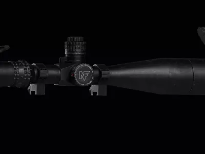 NIGHTFORCE B E A S T  5-25X56 Scope Low-poly 3D model