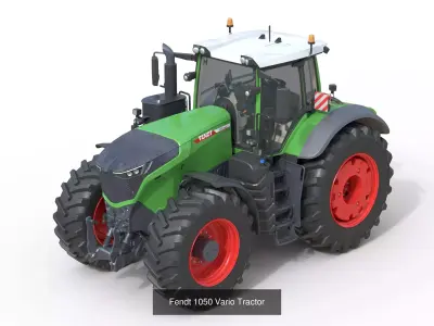 10 Farming vehicle collection 3D Model Pack
