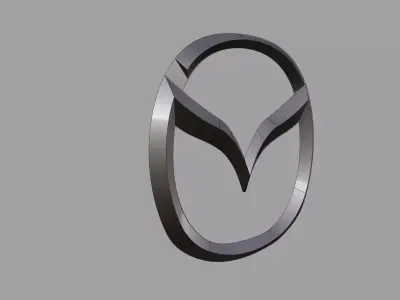 MAZDA LOGO  3D model