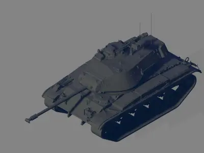 M41A1 3D model