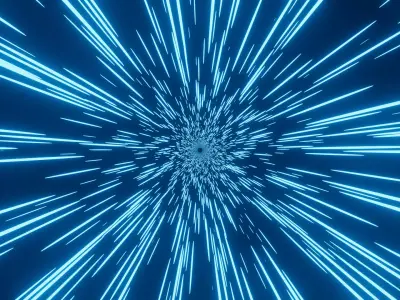SCI-FI Speed Of Light 3D model