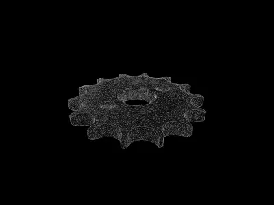 Anydrafts Metal gear 01 Low-poly 3D model