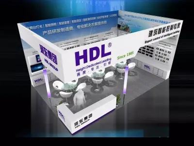 Exhibition - Area -6X9-3DMAX2009-025 3D model