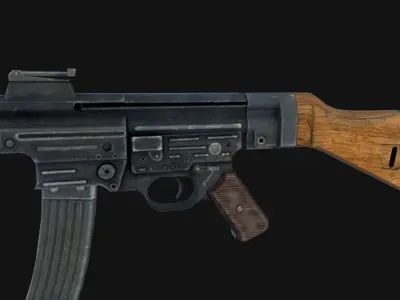 StG MP44 Low-poly 3D model