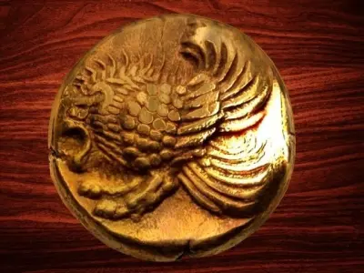 El Hekte- 521-478 BC Low-poly 3D model