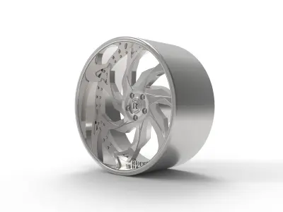 MIXIN RUCCI FORGED WHEEL 3D print model