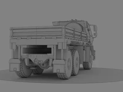 IDF FMTV TRUCK 3D print model