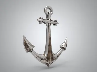 anchor 3D print model get