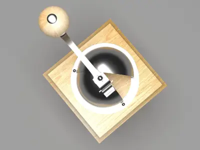 Vintage Coffee Grinder 3D model