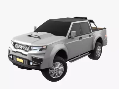 Okhey GHammer - pickup - generic pickup Free low-poly 3D model