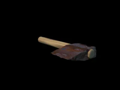 Used Axe Free 3D model