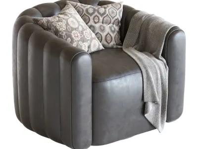 Fitz Swivel Chair 3D model