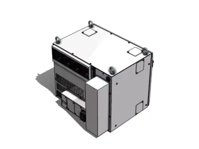 Controlador Yaskawa YRC1000 CE 1 Master Controller 3D model