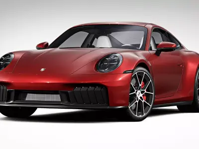2026 Porsche 911 Carrera 4 GTS 3D model